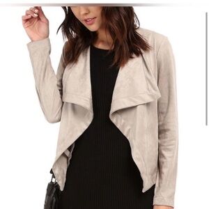 BB Dakota Women's faux suede Drape Jacket